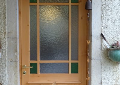 Portes à croisillons