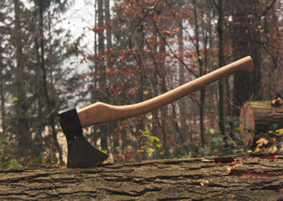 Abattage à l’ancienne au Bözingenberg BE