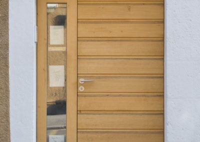 Portes à lames horizontales