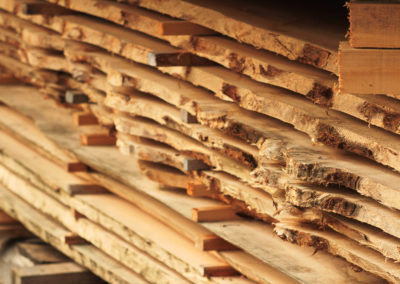 Stockage de notre bois