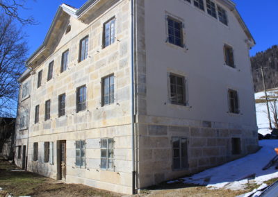 Fassade unter Denkmalschutz